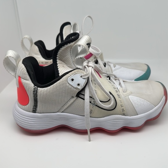 Nike Women's React Hyperset SE Crimson Jae Hot Pink Volleyball Shoes Size 5 - Picture 11 of 16